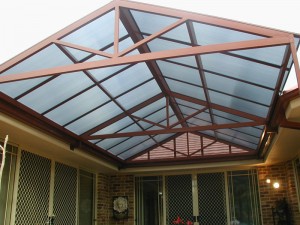 Carbolite Gable Roof Awning